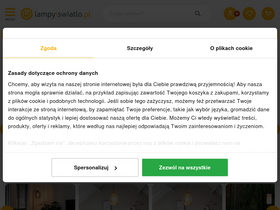 'lampyiswiatlo.pl' screenshot