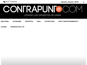 'contrapunto.com' screenshot