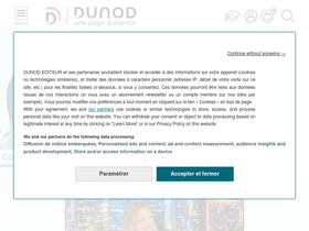 'dunod.com' screenshot