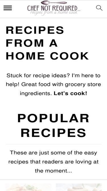 chefnotrequired.com