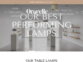 oravelle-home.com homepage screenshot