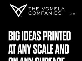 'vomela.com' screenshot