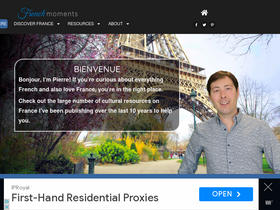 'frenchmoments.eu' screenshot