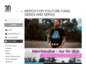 '3dsupply.de' screenshot
