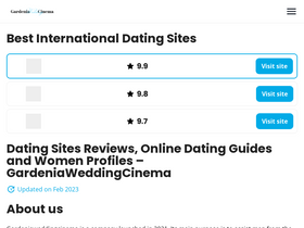 'gardeniaweddingcinema.com' screenshot