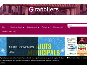 'granollers.cat' screenshot