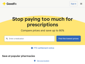 'goodrx.com' screenshot