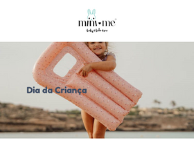Mini-Me Baby & Kids Store homepage screenshot