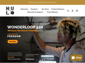 mulo.in homepage screenshot