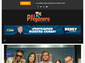'elpregonerord.com' screenshot