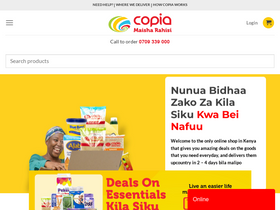 'copia.co.ke' screenshot