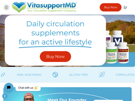 VitasupportMD website screenshot