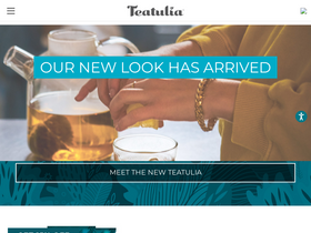 'teatulia.com' screenshot