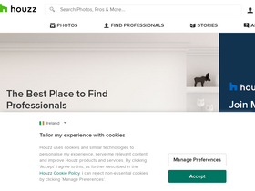 'houzz.ie' screenshot
