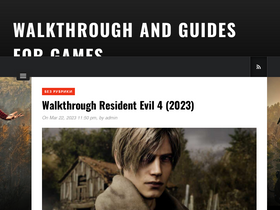 'walkthrough-guide.com' screenshot