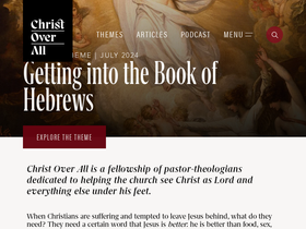 'christoverall.com' screenshot