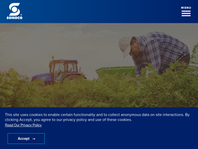 'sonoco.com' screenshot