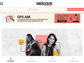 'redaccion.com.ar' screenshot