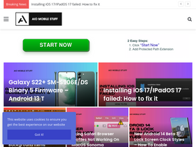 'aiomobilestuff.com' screenshot