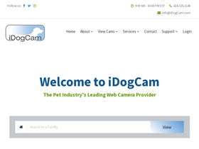 'idogcam.com' screenshot