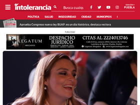'intoleranciadiario.com' screenshot