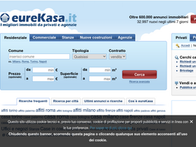'eurekasa.it' screenshot