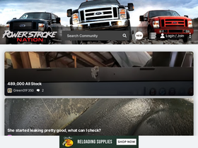 'powerstrokenation.com' screenshot