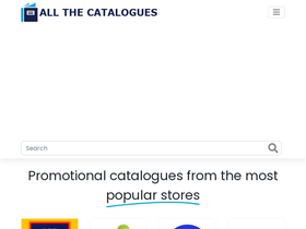 'allthecatalogues.com' screenshot