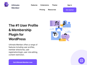 'ultimatemember.com' screenshot
