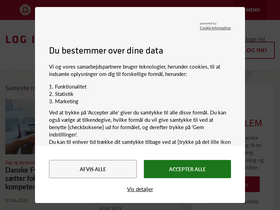 'fysio.dk' screenshot