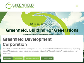 'greenfield.com.ph' screenshot