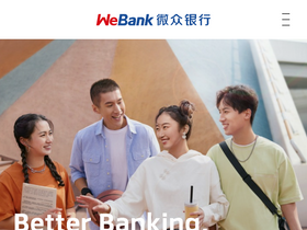 'webank.com' screenshot