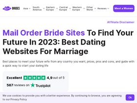 'kissbrides.com' screenshot