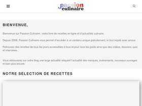passionculinaire.fr