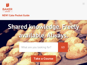'bakerpedia.com' screenshot