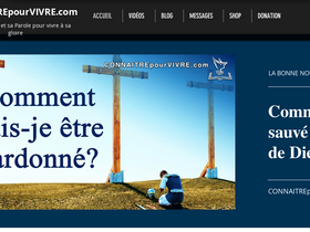 'connaitrepourvivre.com' screenshot