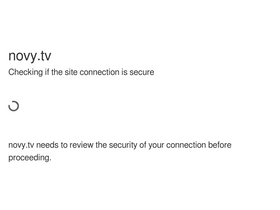 'novy.tv' screenshot