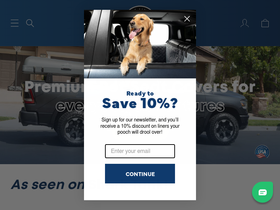 RUFF Liners homepage screenshot