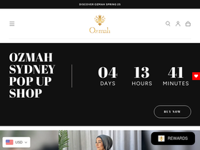 ozmah.com homepage screenshot