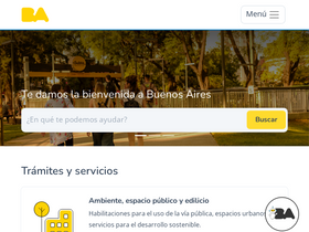 'buenosaires.gob.ar' screenshot