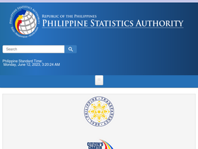 'psa.gov.ph' screenshot