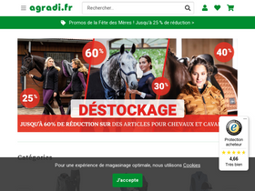 'agradi.fr' screenshot