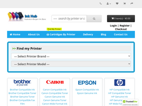 'inkhub.com.au' screenshot