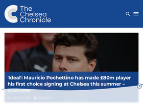 'thechelseachronicle.com' screenshot