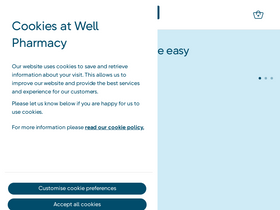 'well.co.uk' screenshot