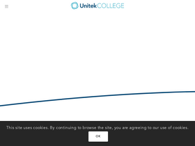'unitekcollege.edu' screenshot