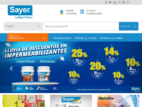 'gruposayer.com' screenshot