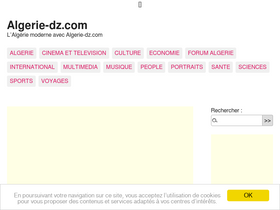 'algerie-dz.com' screenshot