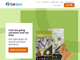 catspotlitter.com homepage screenshot