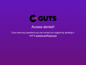 'guts.com' screenshot